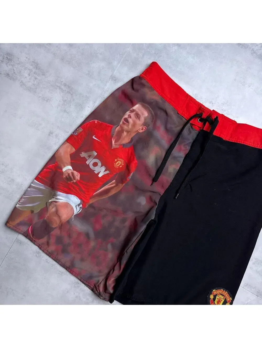 Y2K Manchester United Chicharito #14 Shorts
